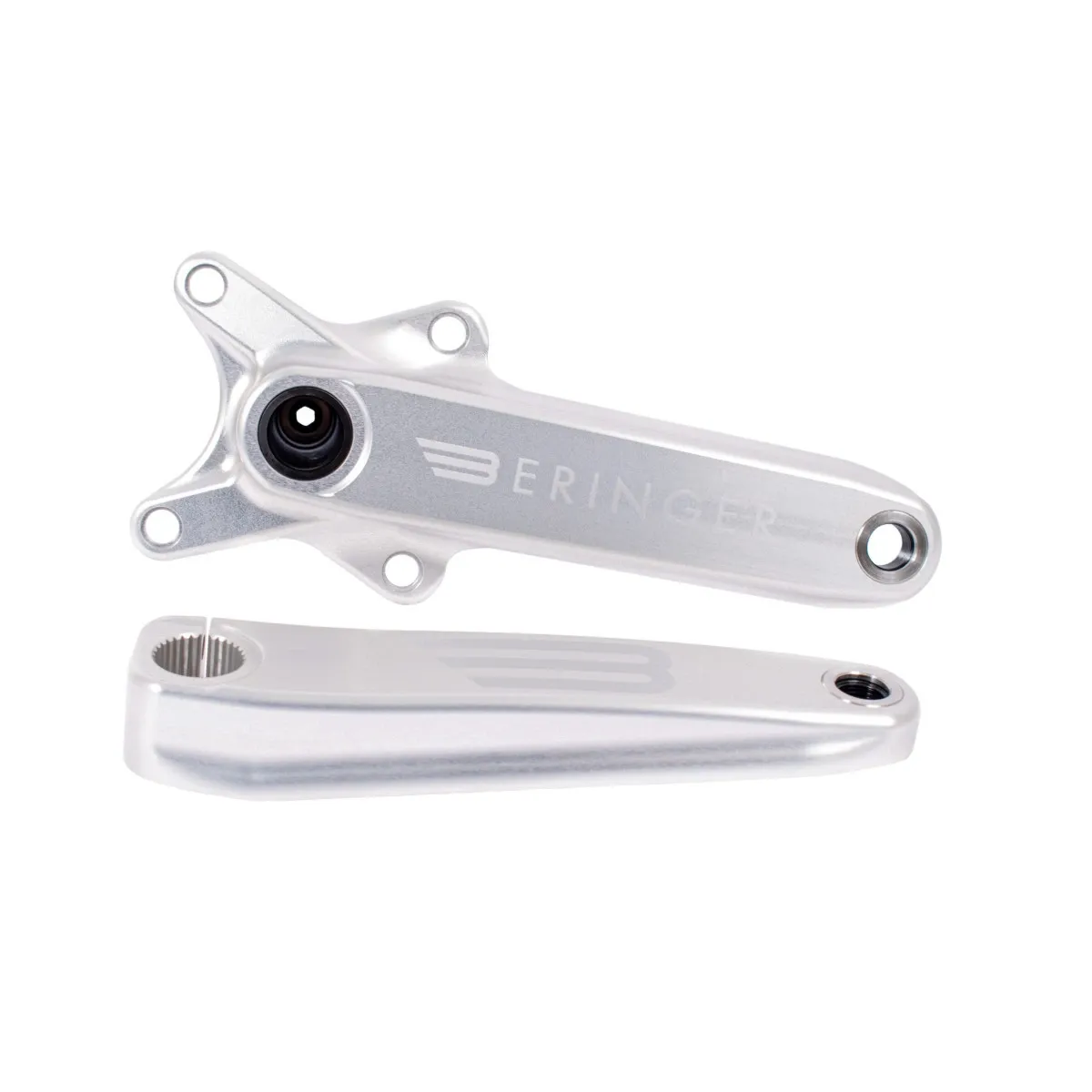 Beringer Elite E2 Ultralight Bmx Race Crankset Silver